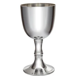 Red Wine Pewter Goblet